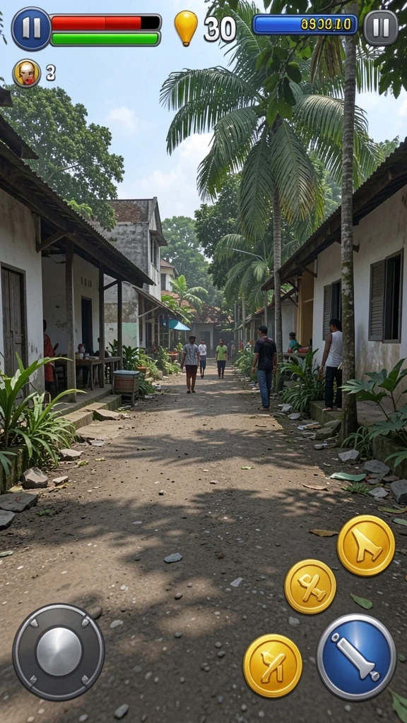 Grafik permainan yang memukau dengan efek suara yang menarik.