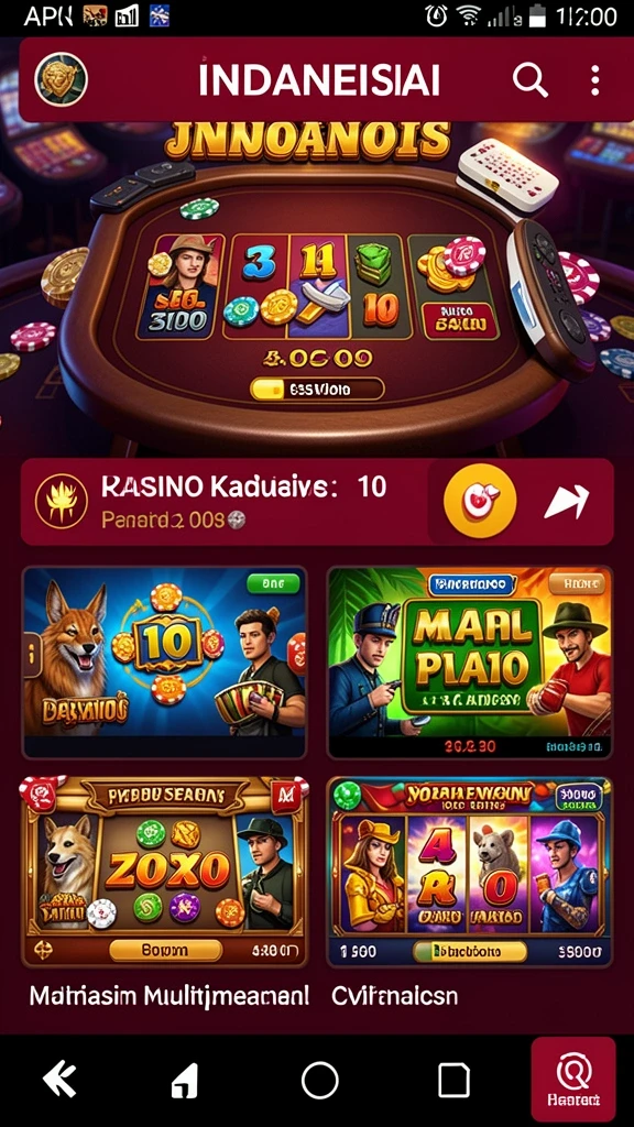 Beragam permainan slot yang seru dan menarik.