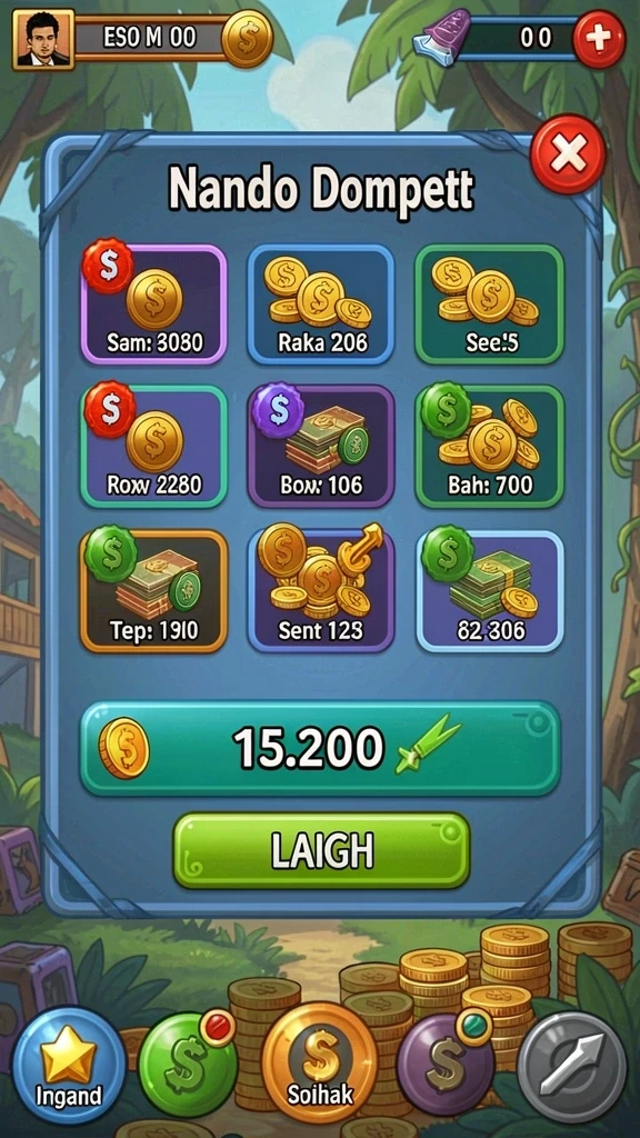Berbagai pilihan tema slot yang seru dan unik.