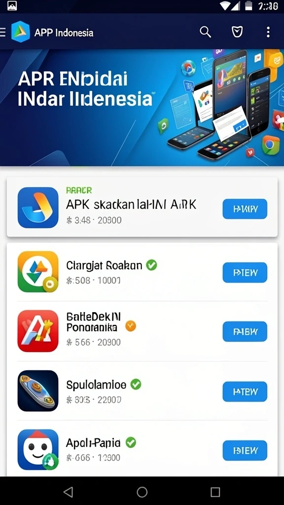 Grafik warna-warni yang memukau.