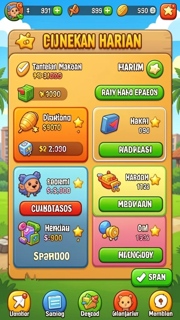 Aktivitas multiplayer yang mengasyikkan dan interaktif.