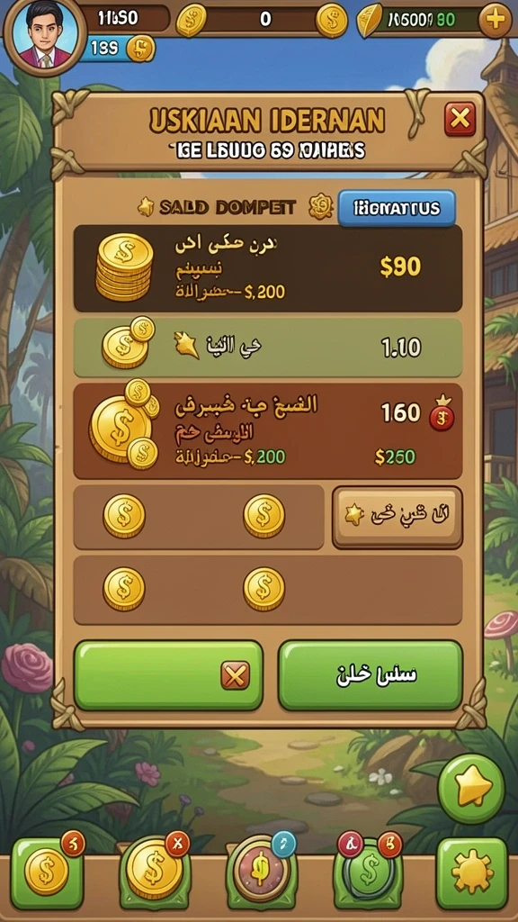 Ilustrasi fitur bonus yang menambah keseruan permainan.