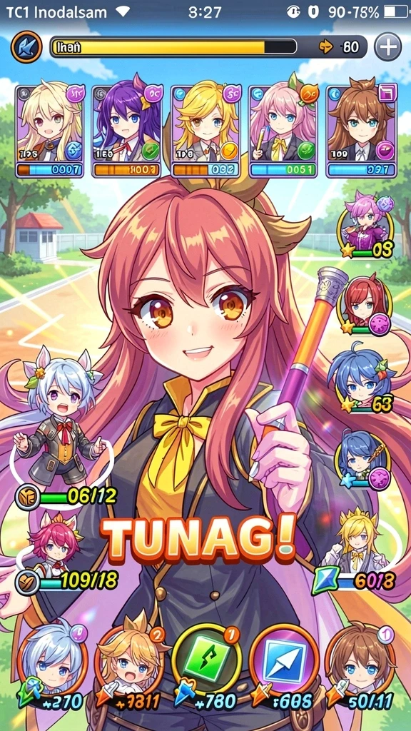Berbagai tema slot yang tersedia untuk dimainkan.