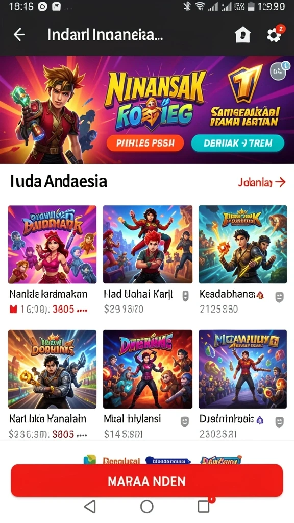 Beragam tema permainan slot yang menarik.
