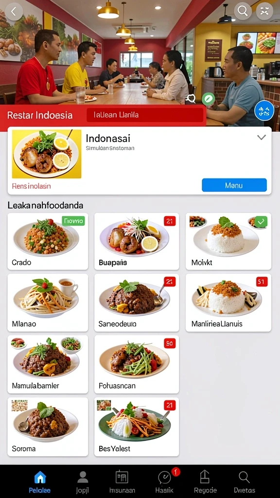 Tampilan awal aplikasi BIG777 yang menarik.