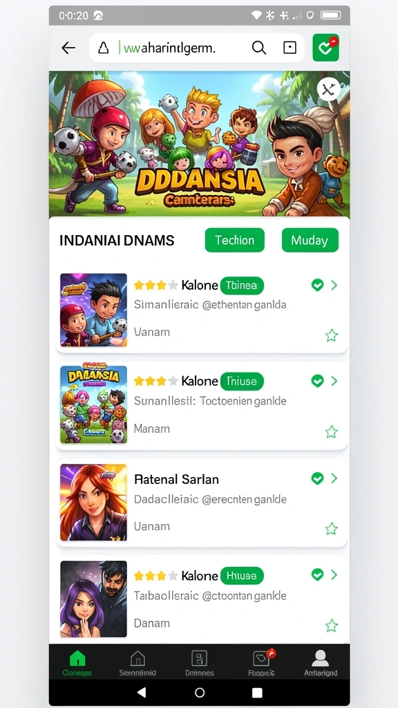 Gameplay seru yang menantang dan menghibur.