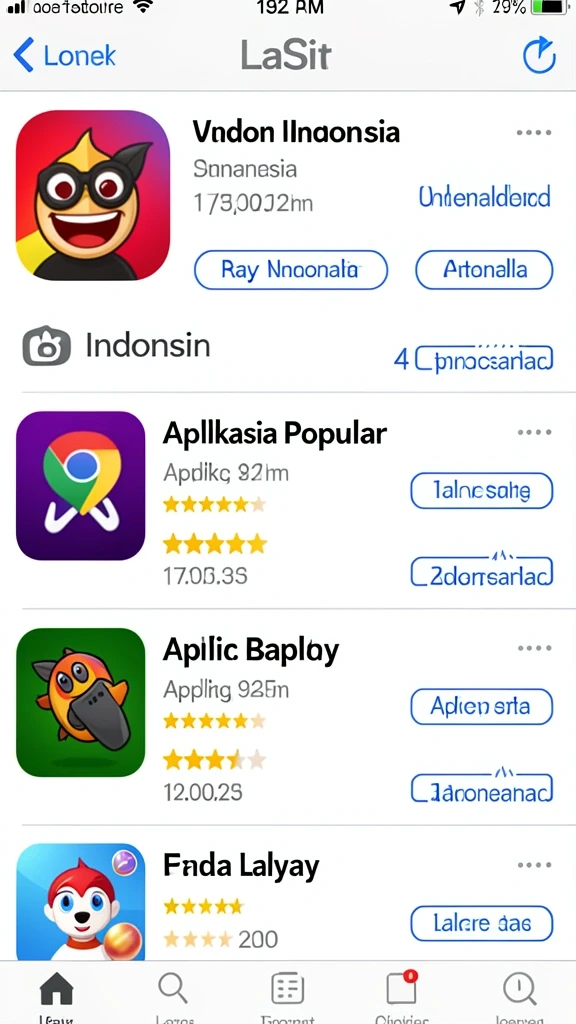 Screenshot dari mode permainan yang menegangkan.