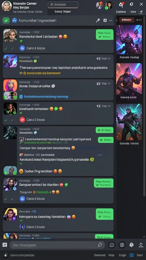 Antarmuka menu yang mudah digunakan.