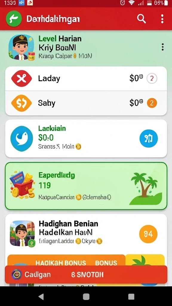 Tampilan antarmuka yang ramah pengguna.