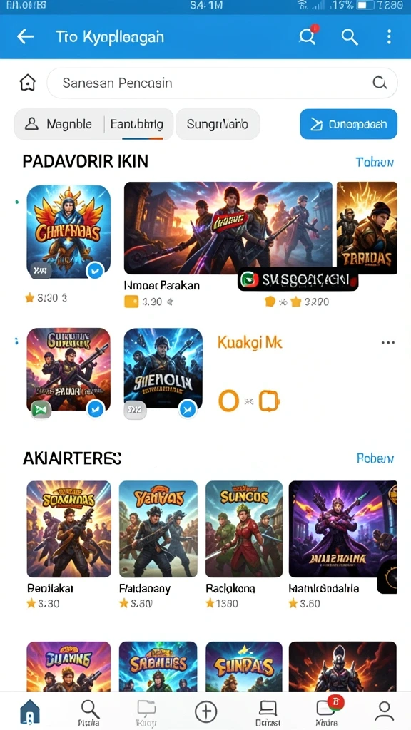 Fitur turnamen yang seru dan penuh tantangan.