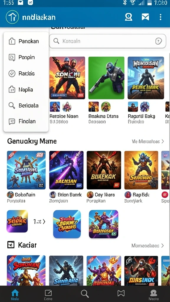 Tampilan antarmuka yang ramah pengguna.