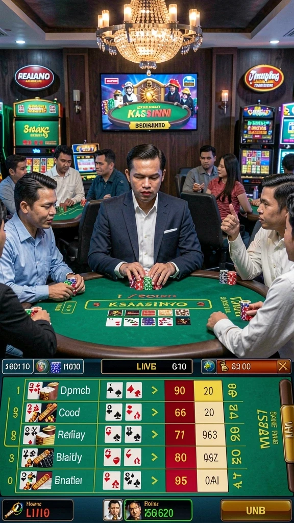 Tampilan awal yang menarik dengan tema slot yang beragam.