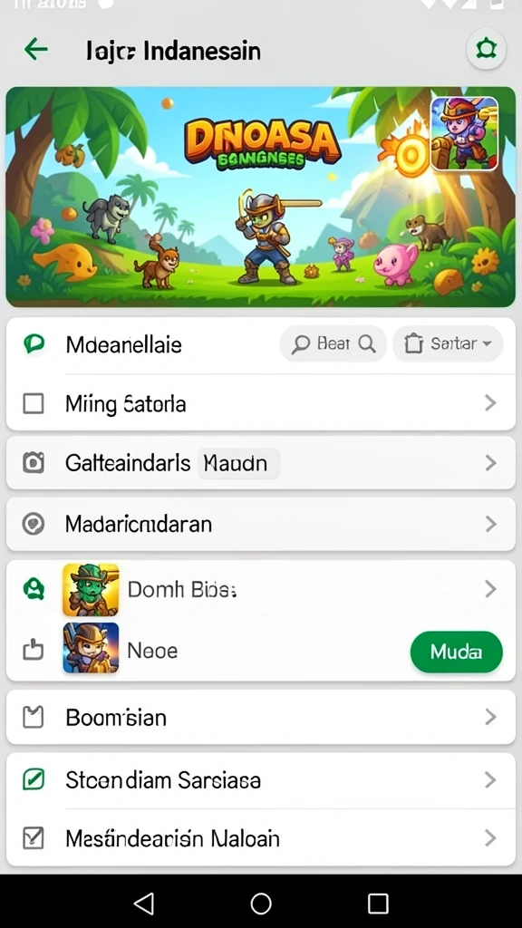 Koleksi mesin slot yang beragam dan menarik.