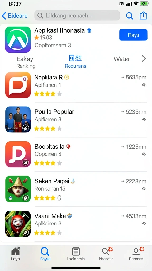 Tampilan antarmuka yang menarik dan user-friendly.