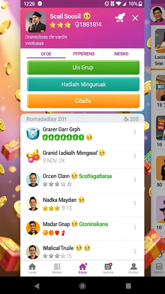 Screenshot memperlihatkan fitur jackpot yang menggiurkan di LUXURY88.