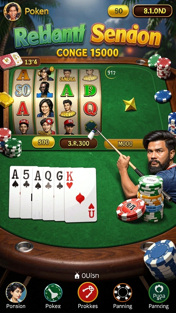 Screenshot menunjukkan variasi tema yang dapat dipilih dalam LUXURY88.