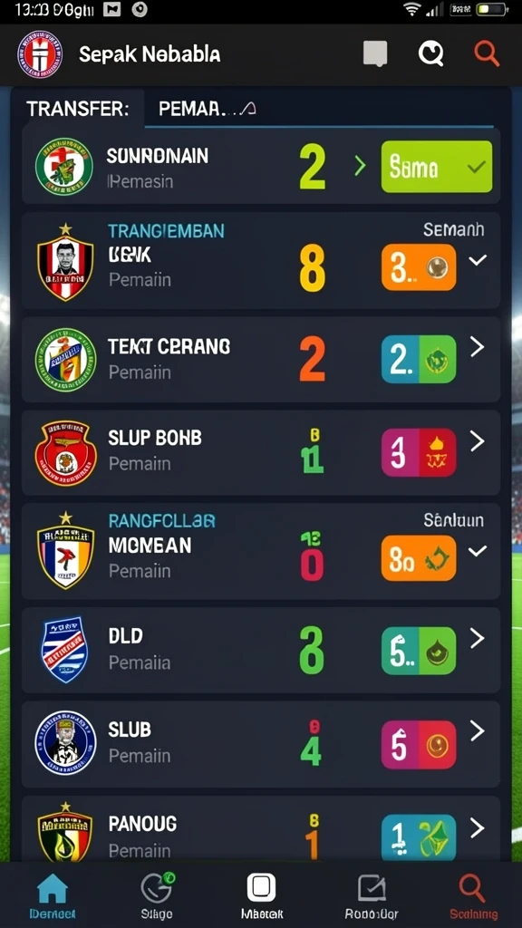 Tampilan antarmuka MEKAR99 yang menarik dan modern.