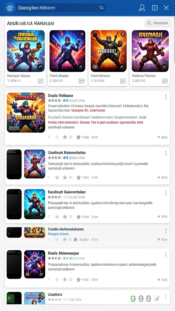 Tampilan utama aplikasi MELODY77 yang menarik.