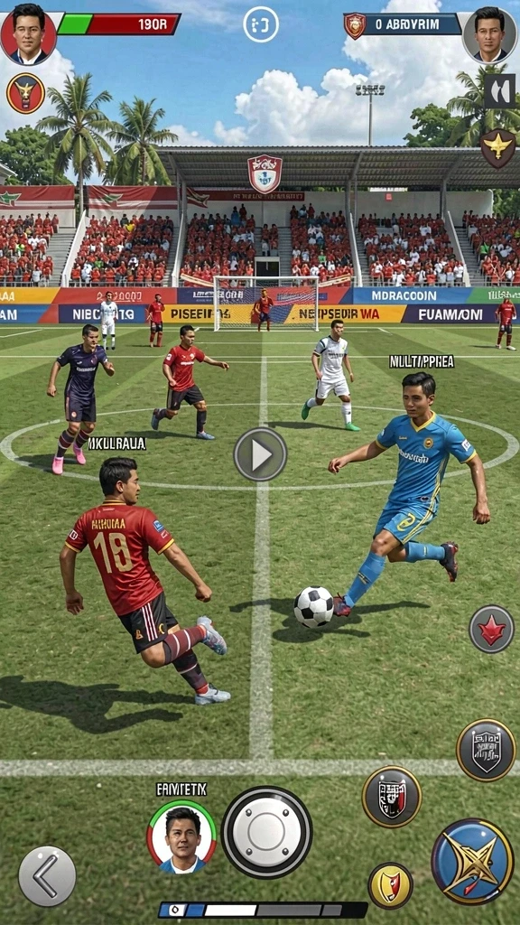 Grafik menarik yang membuat game terasa hidup.