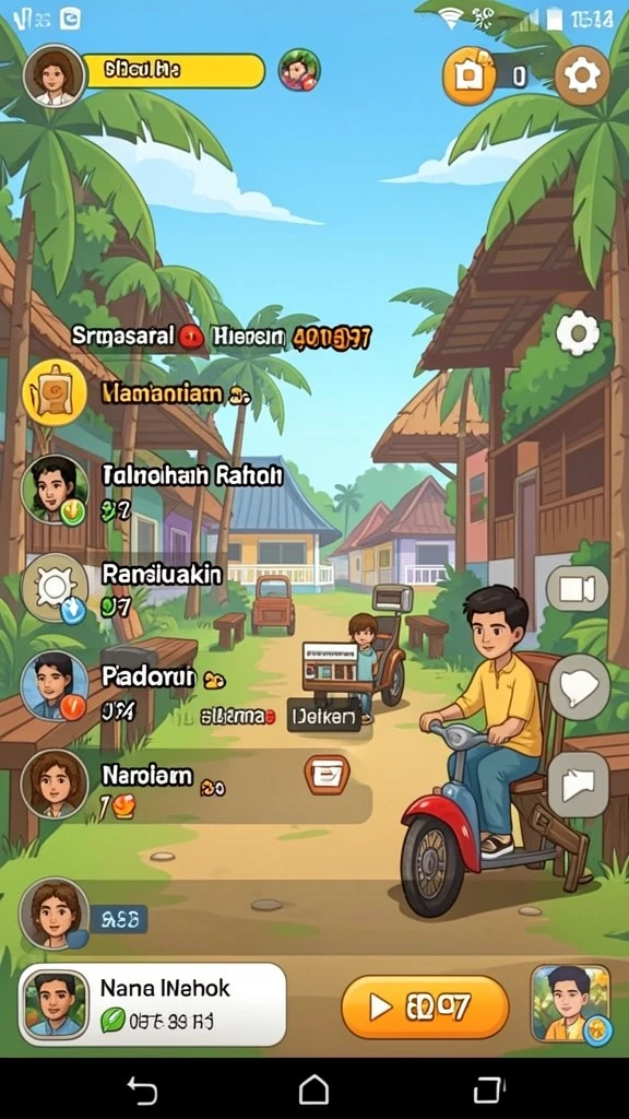 Tampilan antarmuka yang menarik dan intuitif.
