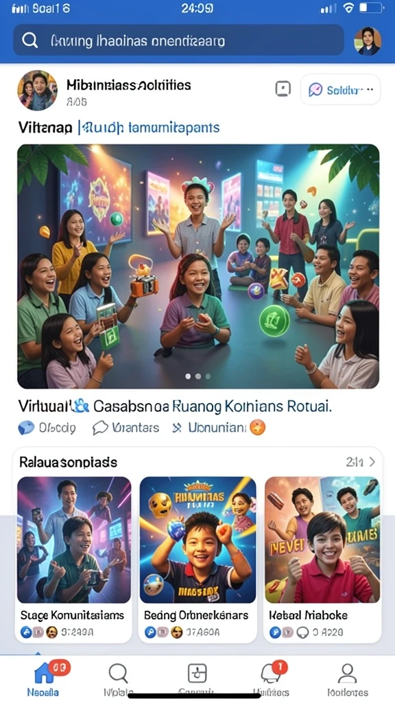 Misi harian yang menarik dan bermanfaat.
