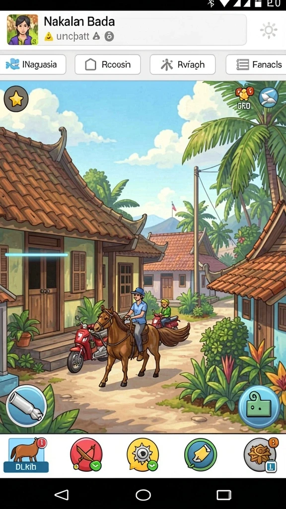 Tampilan antarmuka yang menarik dan user-friendly.