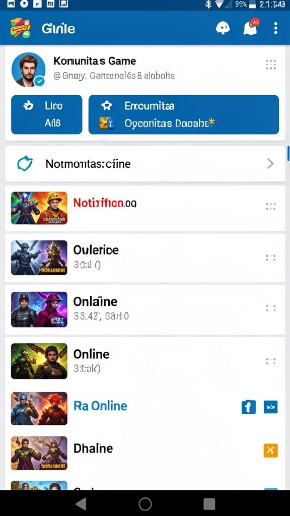 Tangkapan layar kedua menunjukkan berbagai slot yang tersedia untuk dimainkan.