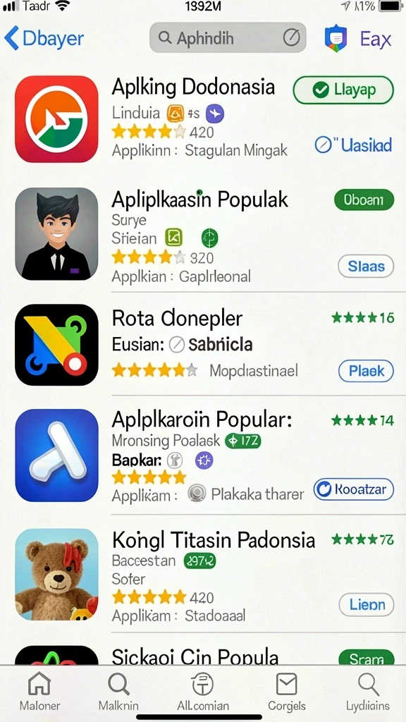 Screenshot menunjukkan fitur bonus yang menggiurkan.