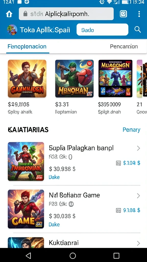 Tampilan antarmuka aplikasi SINARTOGEL yang menarik dan user-friendly.