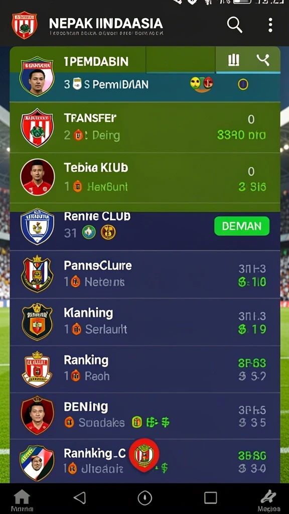 Beragam tema permainan slot yang menarik.