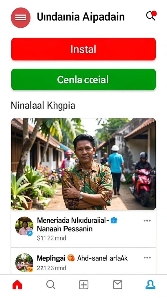 Tampilan antarmuka yang menarik dan mudah dipahami.