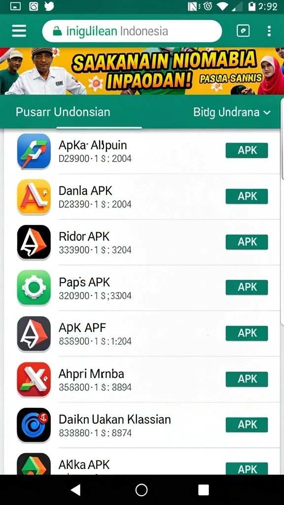 Tampilan antarmuka yang menarik dan mudah digunakan.