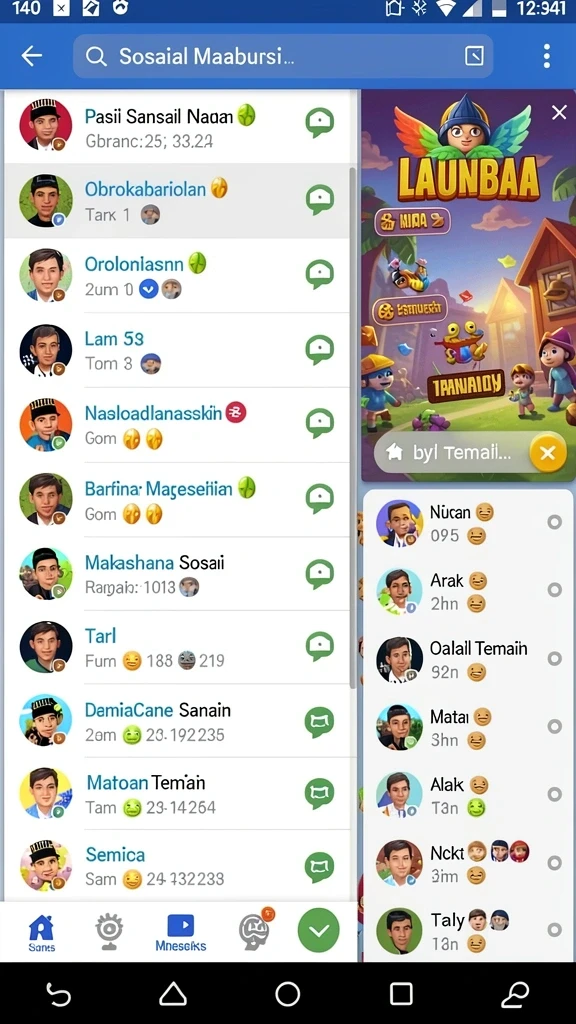 Grafis yang memukau memberikan pengalaman bermain yang luar biasa.
